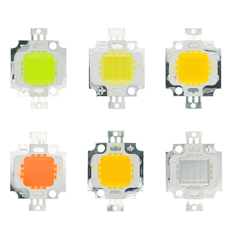 een andere Voorgevoel bord 1pcs 10w Led Integrated High Power Led Beads 10w  White/blue/red/green/yellow/warm White/ 600ma 12.0v 800-1000lm 24*40mil -  Diodes - AliExpress