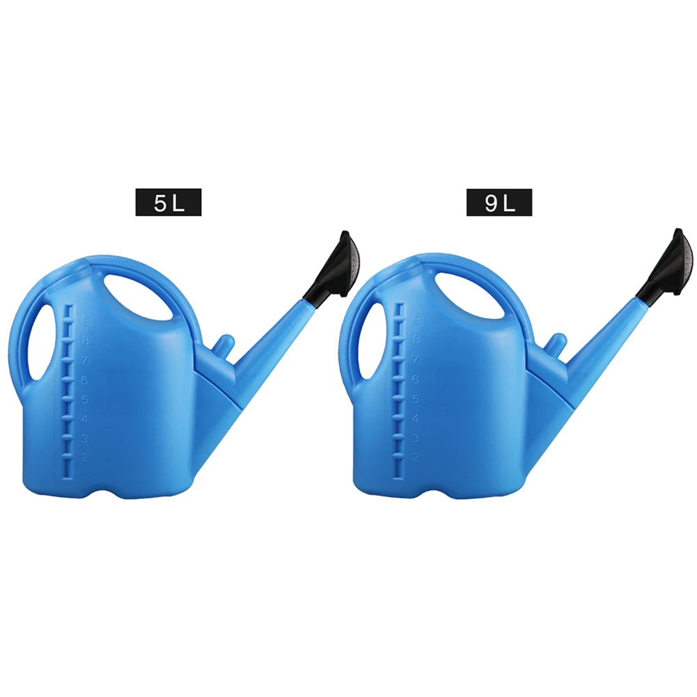 

5L/9L Garden Watering Can Large Capacity Long Mouth Thickened Watering Kettle Garden Tools Outdoor Irrigation