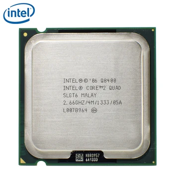 Intel Core 2 Quad Q8400 Processor 2.66GHz 95W LGA 775 4MB Cache FSB 1333 Desktop LGA775 CPU tested 100% working