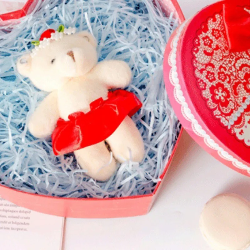 Практичные коробки для конфет DIY Упаковка для подарков украшения 100 г измельченные Crinkle бумага наполнитель подарочной коробки ремесло вечерние украшения