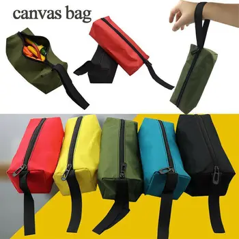 

Zipper Tool Bag Pouch Organize Storage Bag Small Parts Hand Tool Plumber Electrician /BY