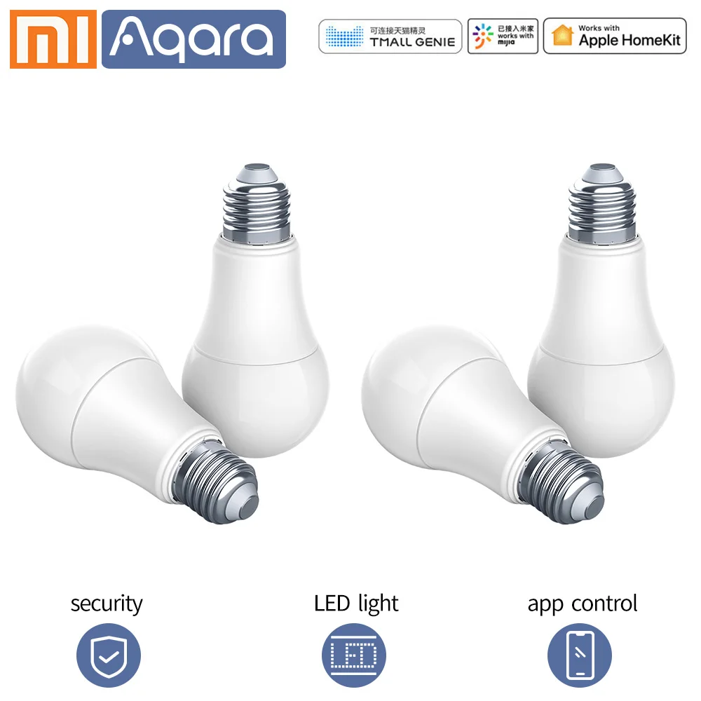 Aqara умная лампа xiaomi Smart lamp БЕЛЫЙ цвет светодиодный светильник работает с xiaomi smart Home Kit и для mi Home App - Цвет: 4PCS