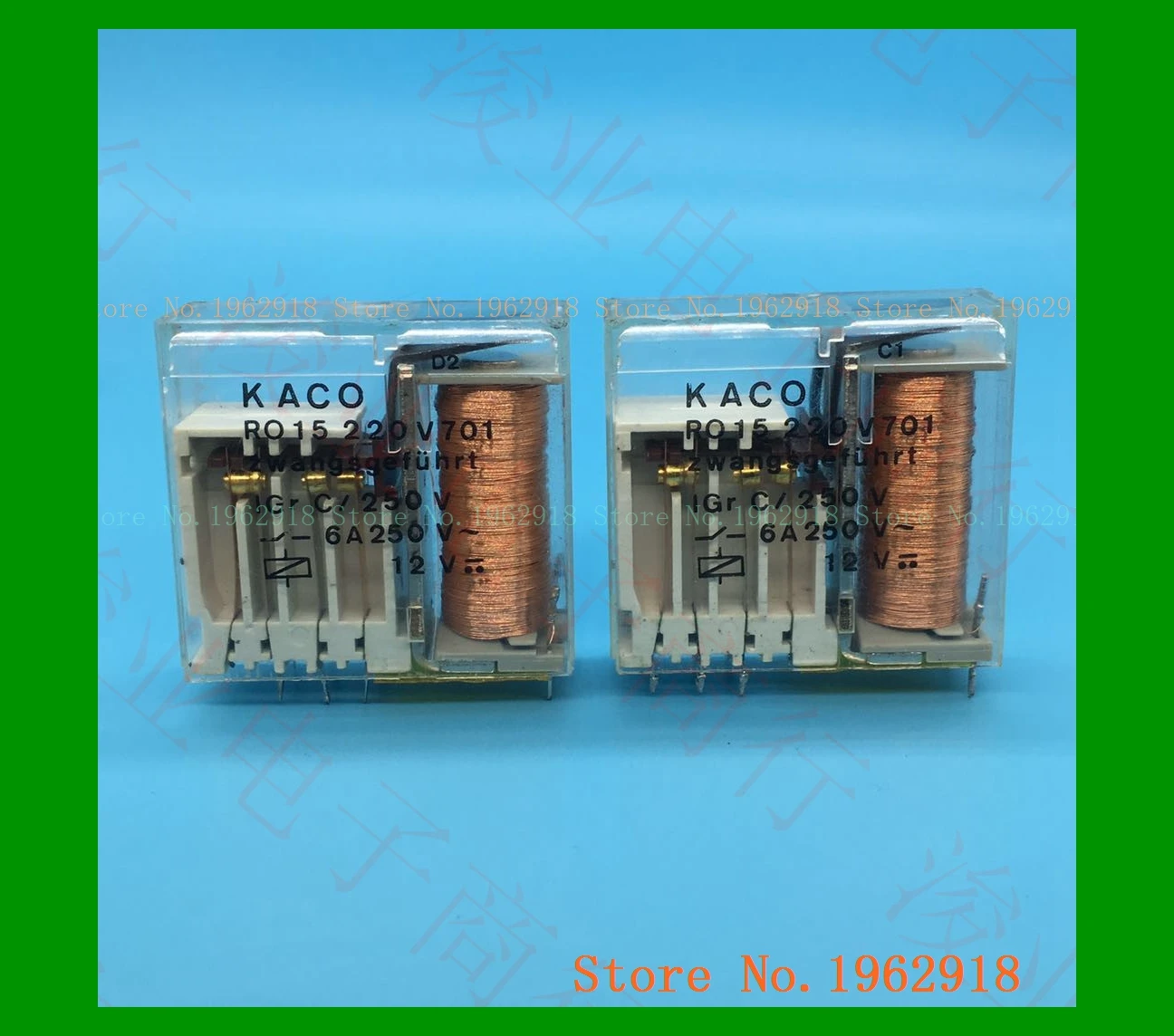 

RO 15 220 V 701 6A/250 V 12VDC