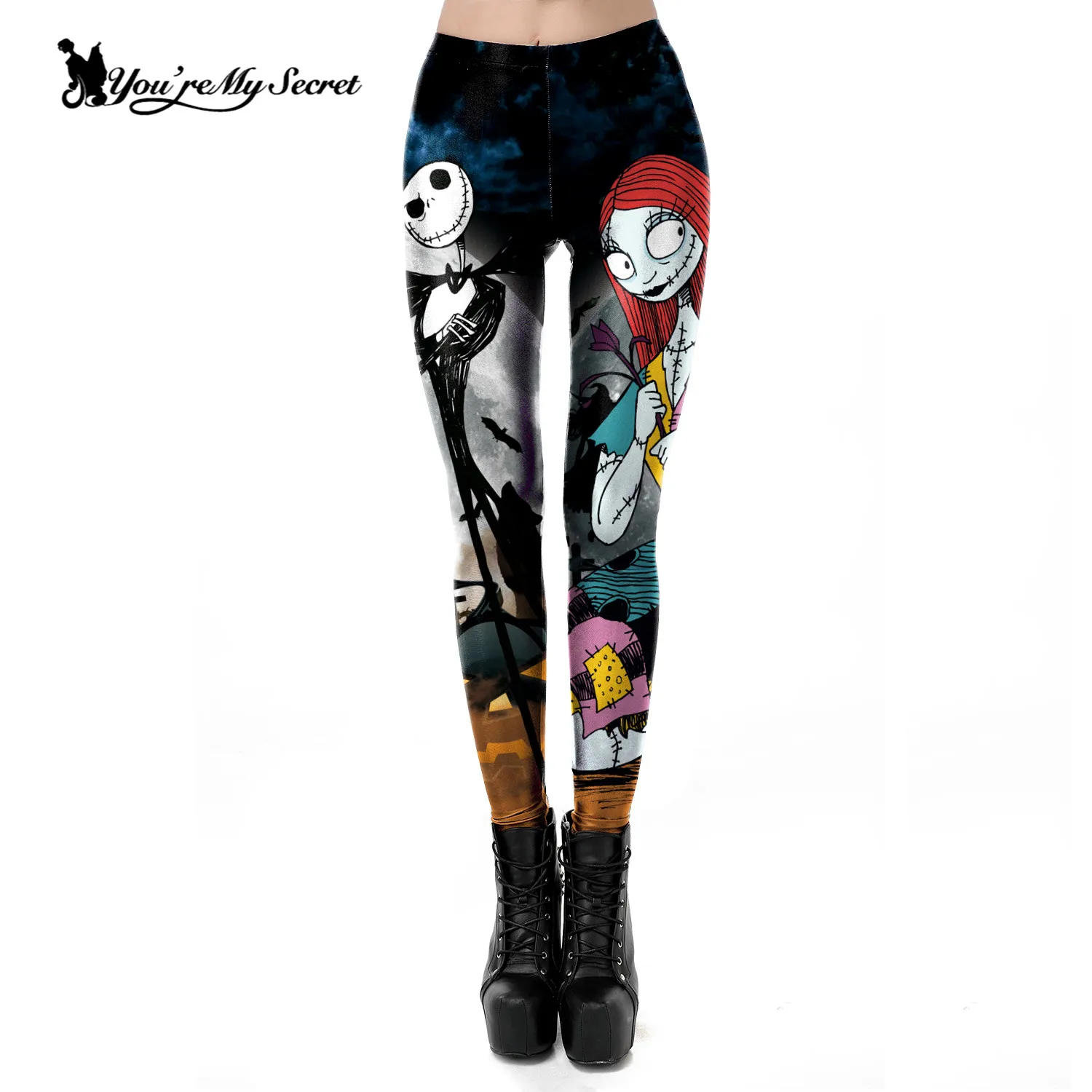 You're My Secret]-mallas Push up de Fitness para mujer, pantalones informales para fiesta de serie Zombie, - AliExpress Ropa de mujer