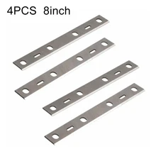 

4PCS 8inch Wood Planer Blades For Woodstar PT85 HSS Kity PT8500 Scheppach HT850 Woodworking Power Tools Parts