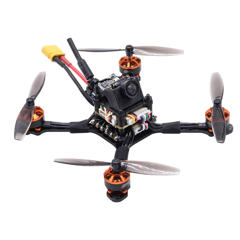 Гоночный пчела 105 мм 2 5 дюйма F411 20A Caddx Beetle 1200TVL 1104 8600KV 3S FPV зубочистка гоночный Дрон