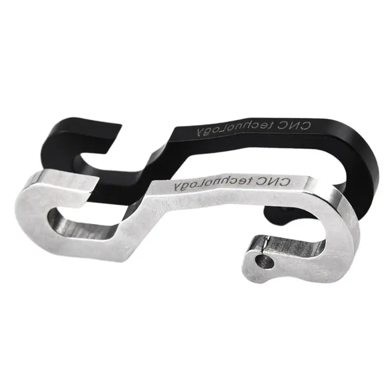 

2pcs S-shape Hook Chic Durable Portable Rustless Lid Lifter Backpack Hook Bottle Opener Kitchen Gasget