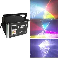 15 Вт RGB Полноцветный лазерный светильник высокой мощности 12 Вт RGB лазерный Dj диско клуб сцена РОЖДЕСТВО шоу лазер