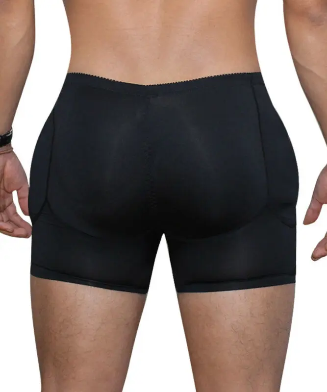 2021 Underwear Mens Black Padded Butt Enhancer Booty Booster