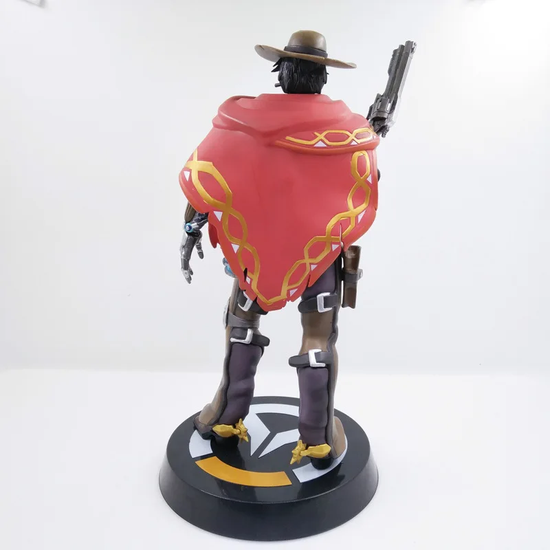 Горячая Над игра часы ow модель фигурки 27 см Джесси Маккри игрушки коллекция для взрослых подарки