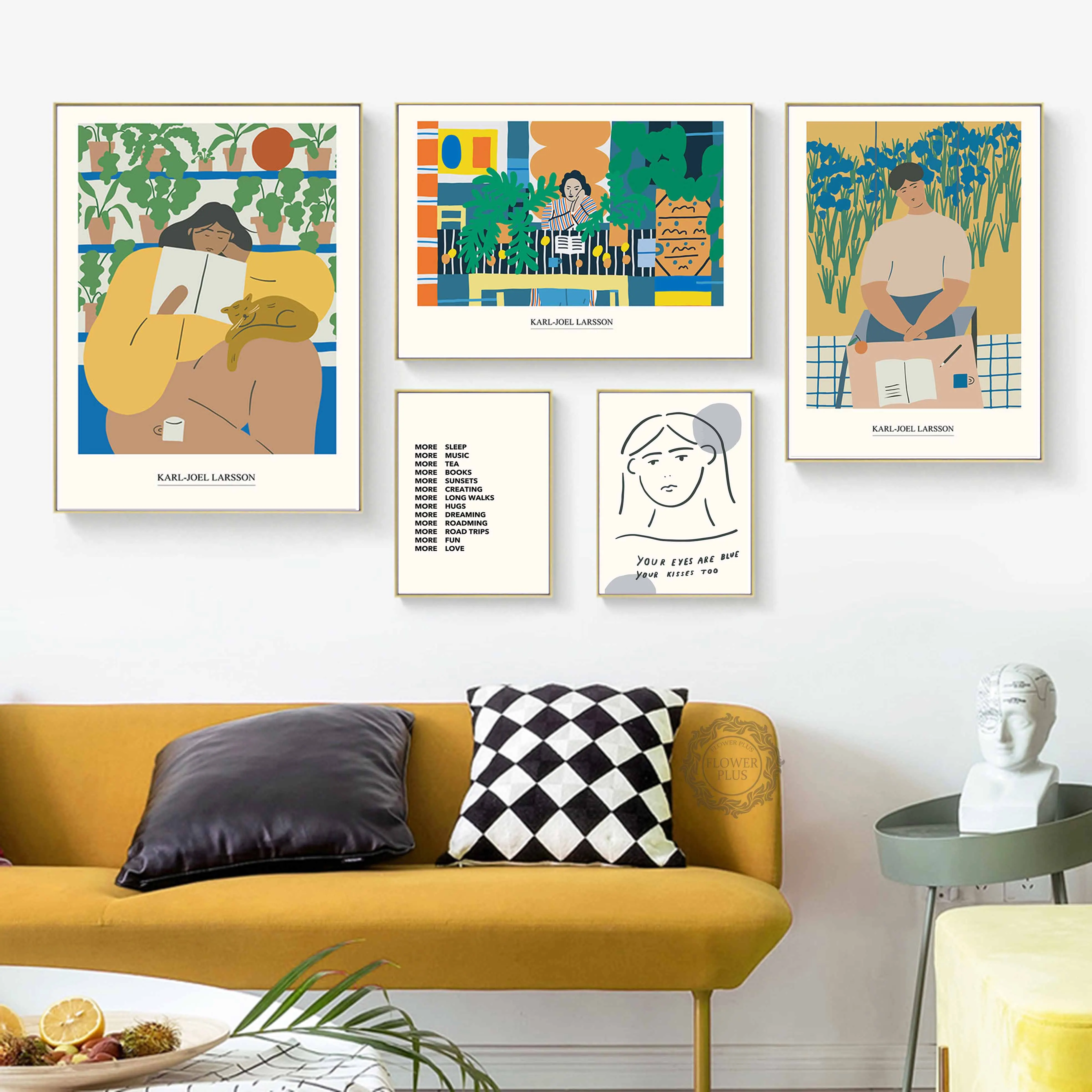 

Canvas Printings The Unique Renaissance Style of Retro Fashion Characters Posters and Prints Painting Wall Art Home Decor