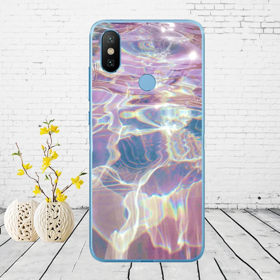 Мягкий силиконовый чехол с мраморным камнем для Xiao mi Red mi 6 6a mi 8 a2 lite note 5 6 pro 7 - Цвет: 7