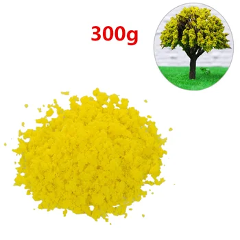 

300G Sponge Tree Powder Granular Tree Powder DIY Sand Table Building Model Material For Micro DIY Miniature Landscape - Yellow