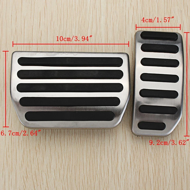 Автомобиль из нержавеющей стали педаль газа тормоза LHD/RHD педали КРЫШКА ДЛЯ Volvo S60
