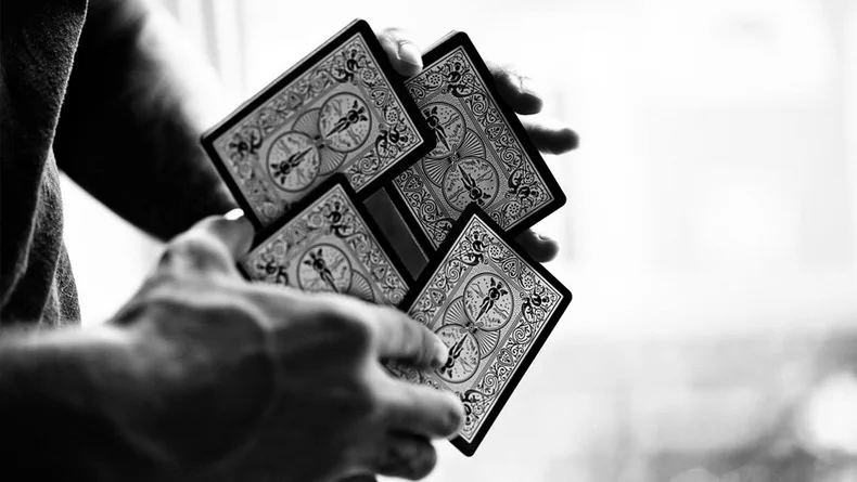 1 колода велосипедных карт черный тигр Ellusionist игральные карты Обычная подставка для велосипеда всадника назад волшебные карты реквизит для магических фокусов