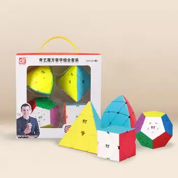 

2019 New Arrive Qiyi Special Shaped Magic Cube Set Educational Toys for Brain Trainning - Colorful