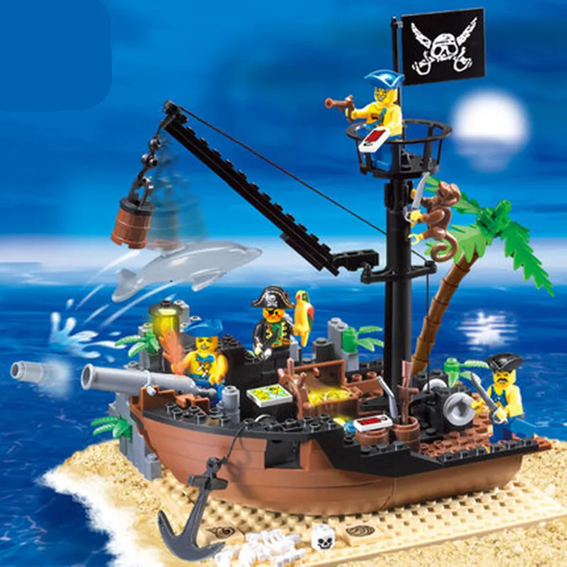 Цена Новый Пиратский кораблик капитан Джек Черная жемчужина совместим с 4184 4195 для детей здания блоки игрушки унисекс