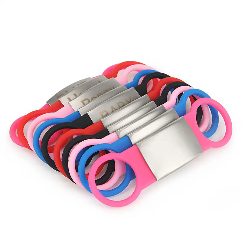 Personalized Silicone Pet ID Tag with Name & Phone 3
