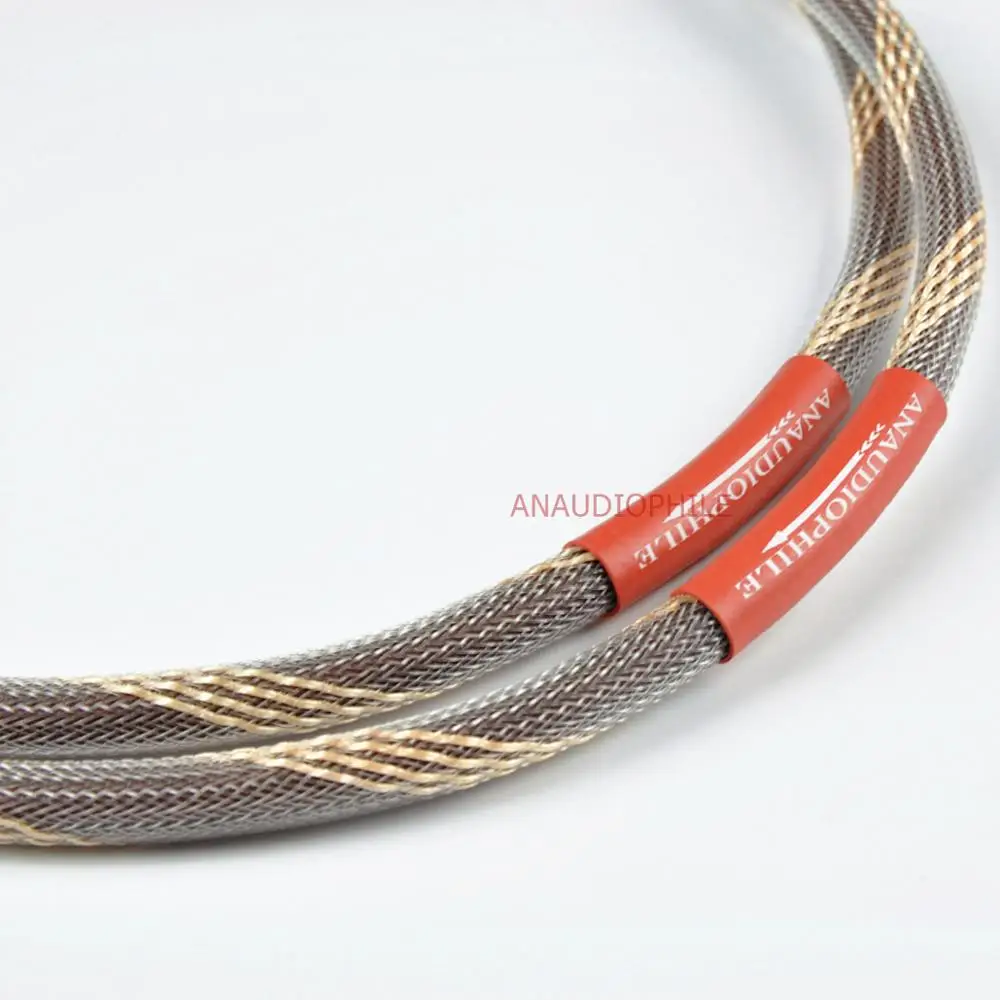 Hifi RCA Cable Pair 4N OFC RCA Cable Male To Male RCA Cable Interconnect HiFi Audio Cable