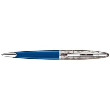 

Ручка шариковая Waterman Carene Contemporary Blue Obsession, толщина линии M, серебро