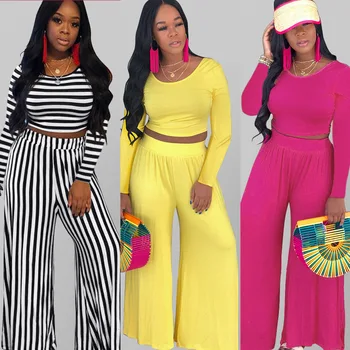 

2 Piece Set Women Outfits For Suit Long Sleeve Women Tracksuit Short Jacket Trousers Yellow Top And Pants Womens Clothing