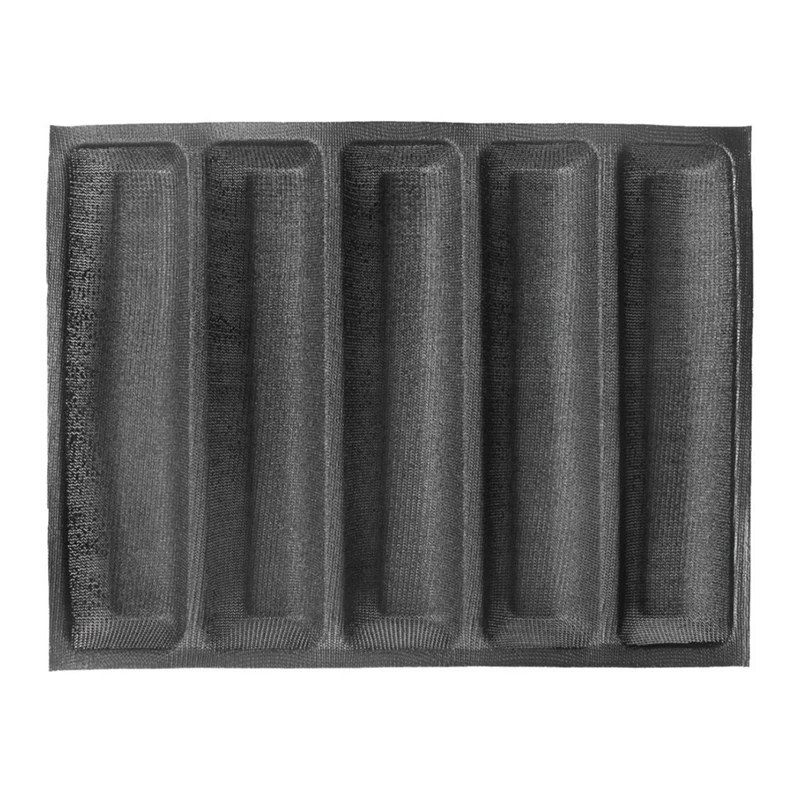 

Silicone 5 Indents Reusable Silform/Bread Mould Baking Form Food Grade