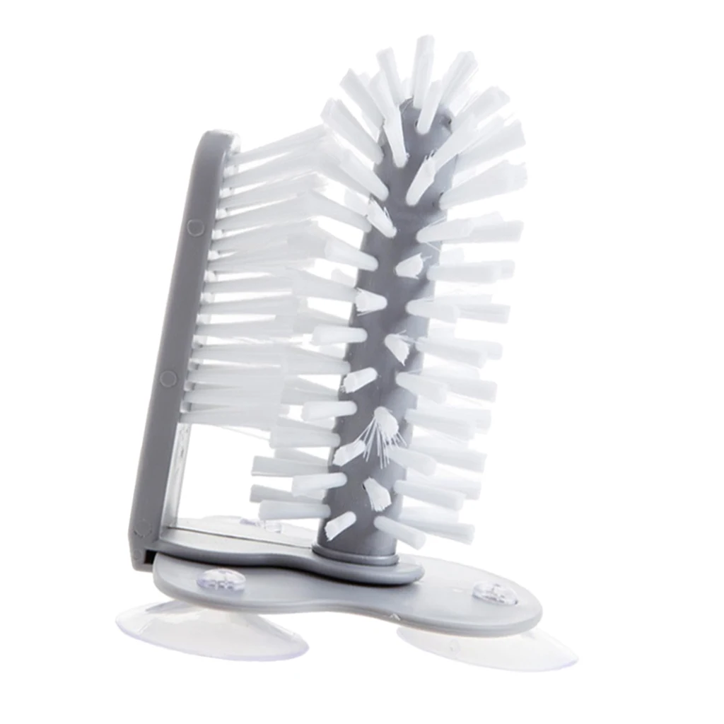 Bottle Cup Cleaning Bottle Drying Rack Cleaning Bottle Brush with Stand