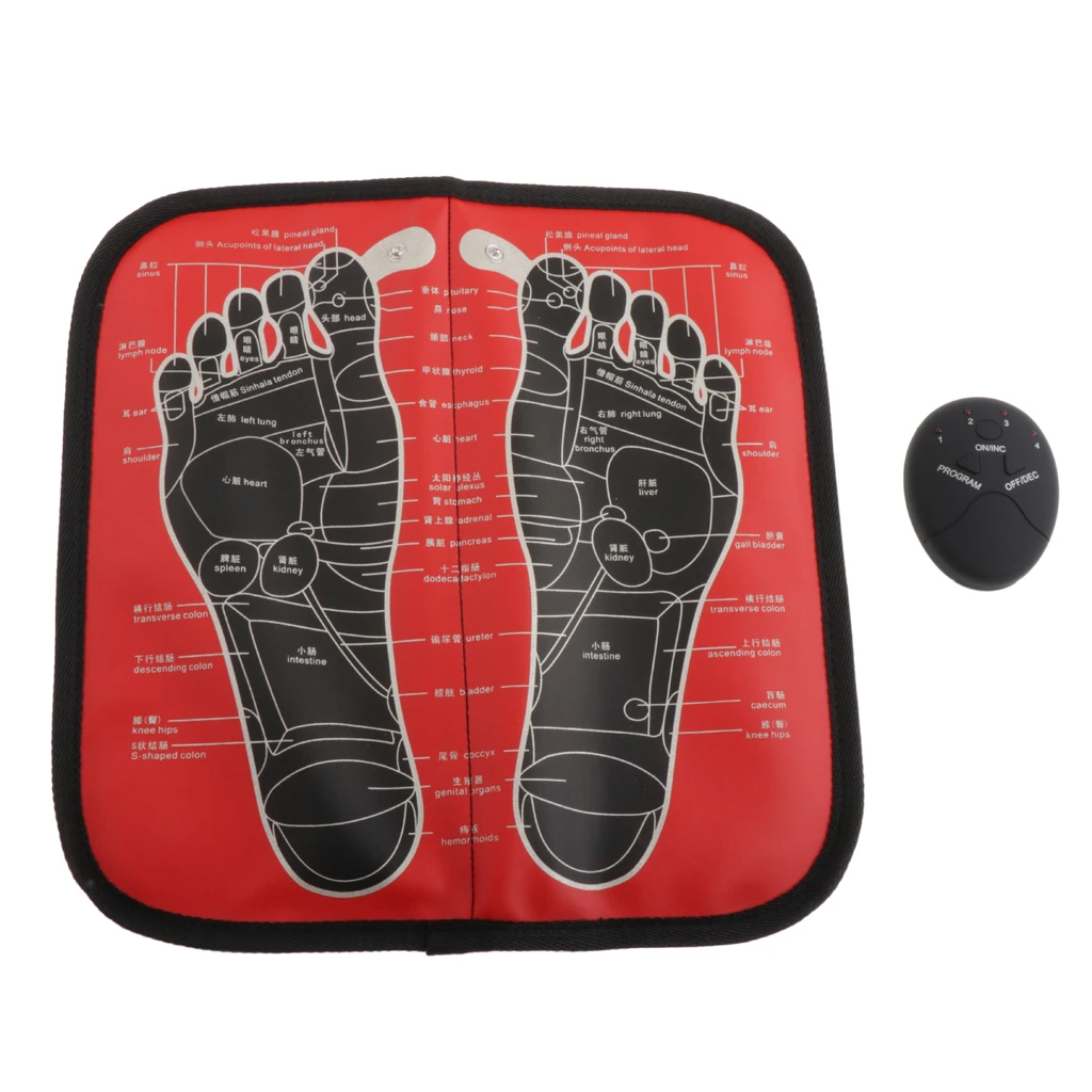 EMS Foot Massage Cushion Electric Foot Stimulator Massager Mat