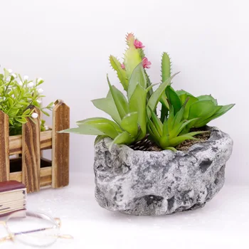 

Manufacturers Direct Selling Artificial Succulent Pant Bonsai Set Flowers Meat Home Hotel Living Room Decoration Potted Plant