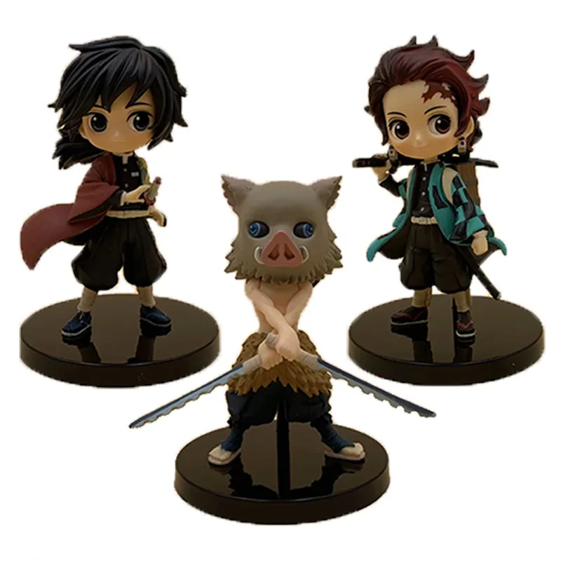 Tanjirou фигурка коллекционные модели игрушки Demon Slayer Kimetsu no Yaiba ПВХ кукла для женщин мужчин детей косплей ювелирные изделия подарок