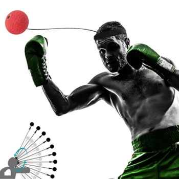

Combat Ball Boxing Fight Reflex Ball Headband for Reflection Speed Training Boxing Fighting Punching Thai Boxing Fitness