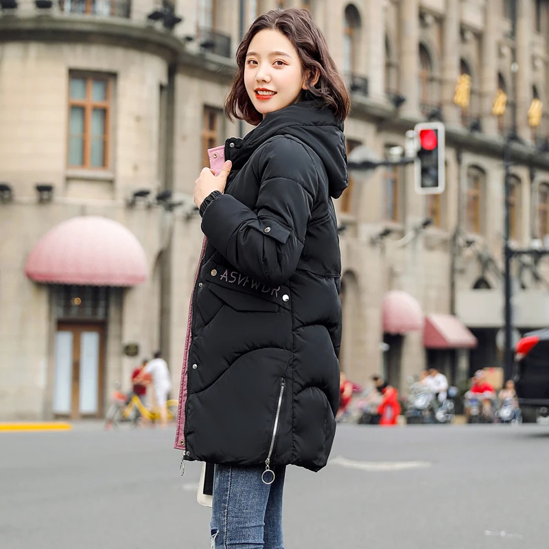 5 цветов, женское длинное пальто с подкладкой, однотонная парка, Chaqueta Mujer Invierno, лидер продаж, зимняя женская куртка с капюшоном