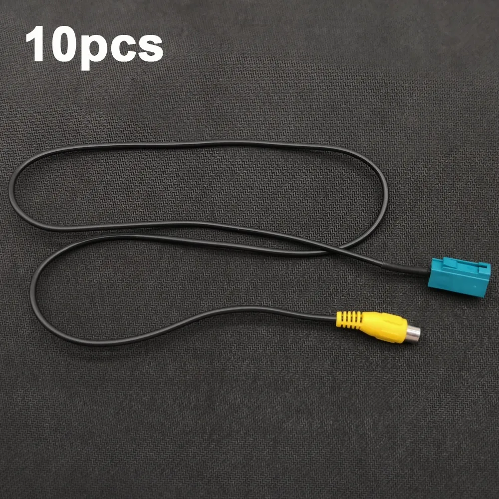 10 Pz Yifoum Originale Video Input Switch Reverse Camera Cavo Adattatore Rca Per Mercedes-Benz C E Glk / Volvo S80L