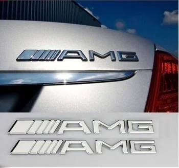 

1pcs Car body sticker Car badge Emblem Labeling For Mercedes Benz AMG CLK CLA A180 A200 A300 E220 S300 S350 C200 Car Accessories