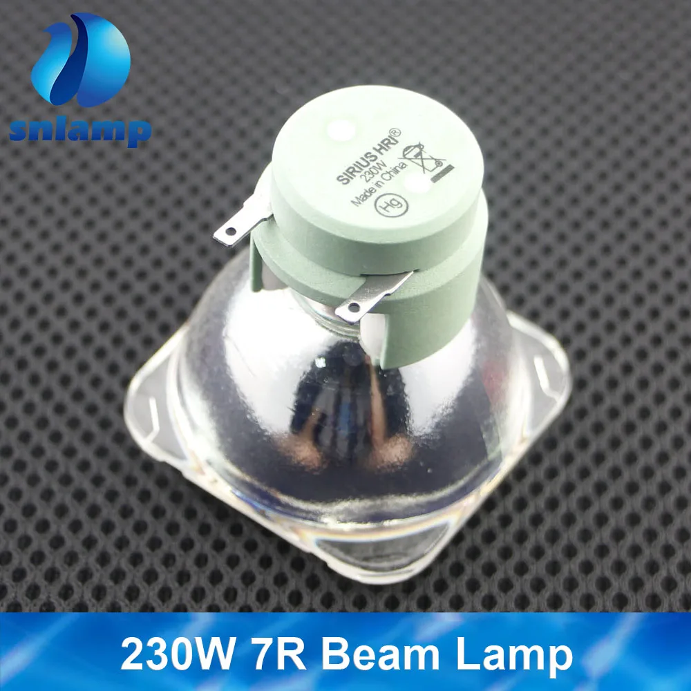 

Original Green Lamp Base 7R 230W Bulb Metal Halide Lamp Sharpy Moving Beam Lamp 230 Beam 7R R7 SIRIUS HRI 230W for Osram