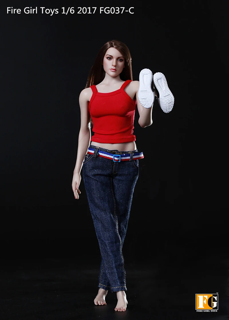 

Fire Girl Toys FG037 1/6 Baseball Uniform Sport Suit For 12'' TBLeague Seamless female Body