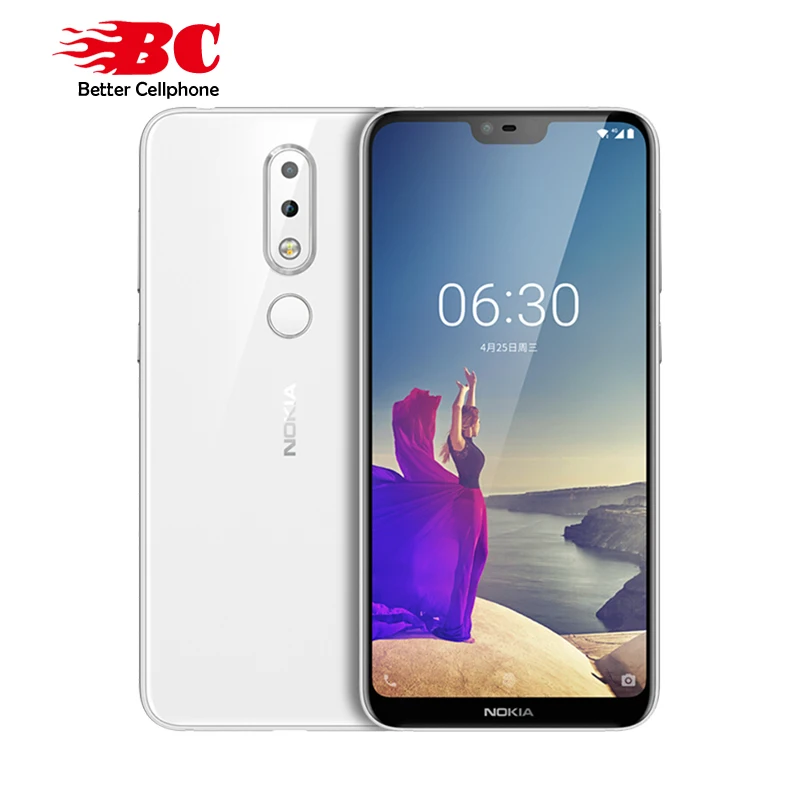 Смартфон Nokia X6 с глобальной прошивкой 5 8 &quot18:9 FHD Восьмиядерный процессор Snapdragon 636 6