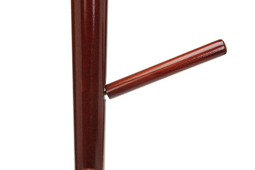 Clothes Cloth Hanger Stand Wood Wooden Coat Tree Coat Rack Stand Hat Coat Hanger 6 Hooks Bedroom Clothing Organizer Clothes Rack