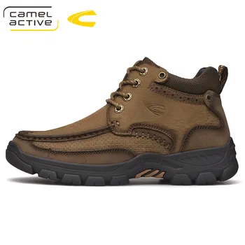 

Fashion Martin men's boots winter Plush warm high helper work clothes men's snow desert men's shoes size 38-44