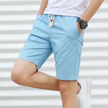 

NiceMix 2020 Men's Drawstring Shorts Summer new Beach Shorts Casual Loose Male Shorts Sportswear Quick Dry ropa hombre oversize