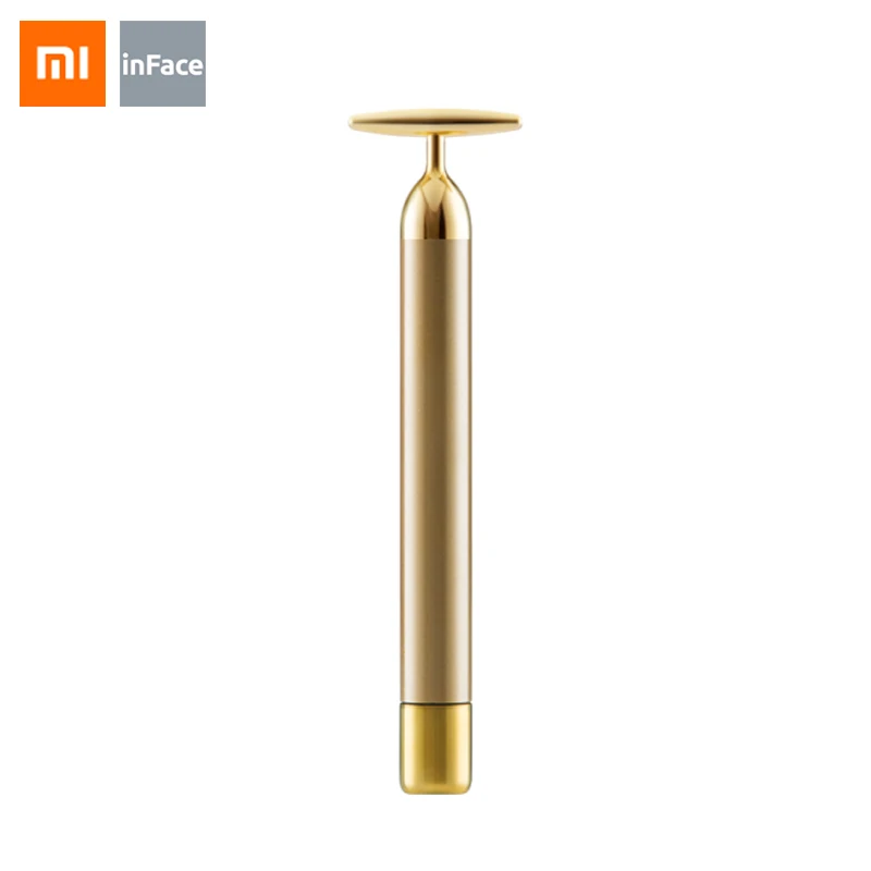 Xiaomi InFace золото Красота бар позолоченный Массажная головка точечного массажа подтягивают кожу массаж подъема IPX7 Водонепроницаемый палка