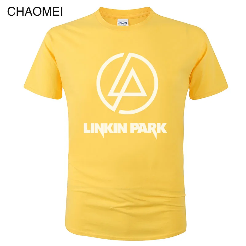 Мужские Новые Стильные топы Linkin Park футболка хип хоп Lincoln летняя рок Мужская футболка с коротким рукавом модные повседневные хипстерские футболки C104