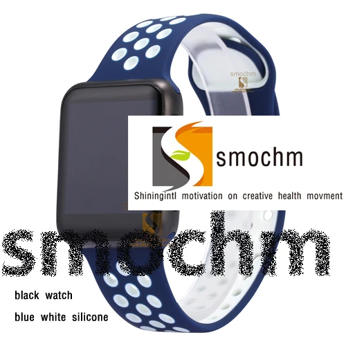 Smochm IWO 12 44 мм 40mm1: 1 Carnaval Bluetooth умные часы серии 5 IWO 8 Plus IWO 9 спортивные умные часы для Apple iPhone Android - Цвет: black blue white