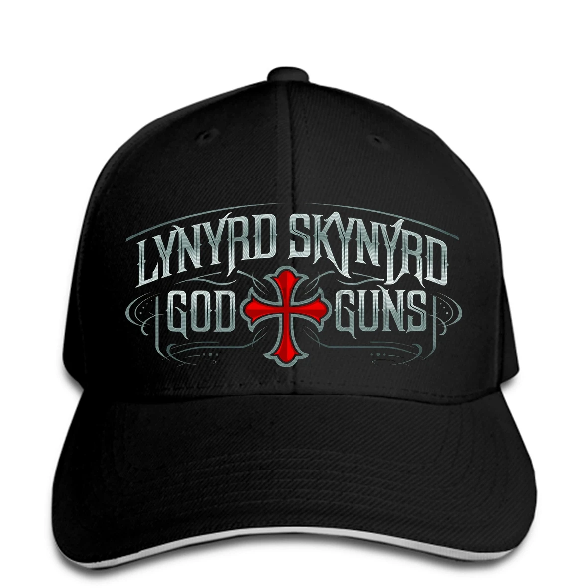Бейсболка с логотипом Lynryd Skynyrd God guns