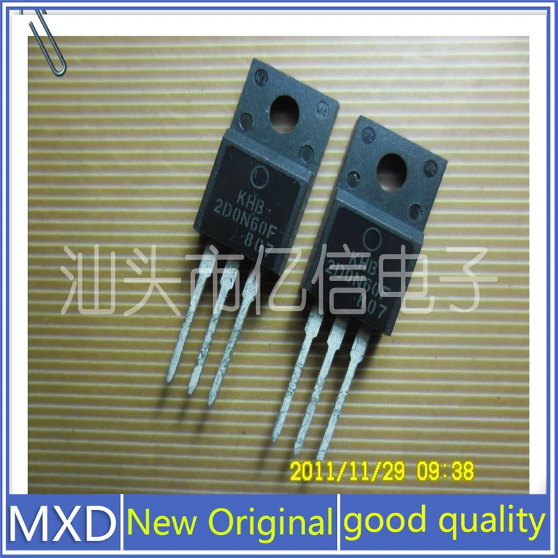 

5Pcs/Lot New Original KHB2D0N60F Field Effect Mostube B2D0N60F Import Good Quality