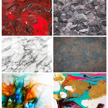 

SHENGYONGBAO Vinyl Custom Photography Backdrops Props Colorful Marble Pattern Texture Photo Studio Background 20908DLN-01