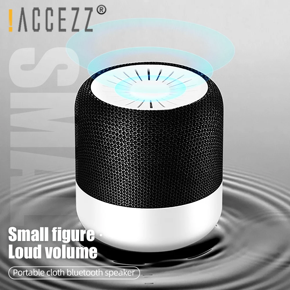 ! ACCEZZ портативный Bluetooth беспроводные колонки бас HIFI стерео звук для iPhone iPad планшет