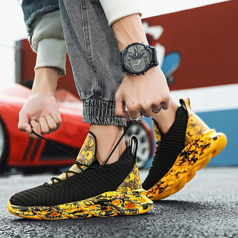 Обувь для баскетбола Мужская Уличная удобные высокие кроссовки тренировок в