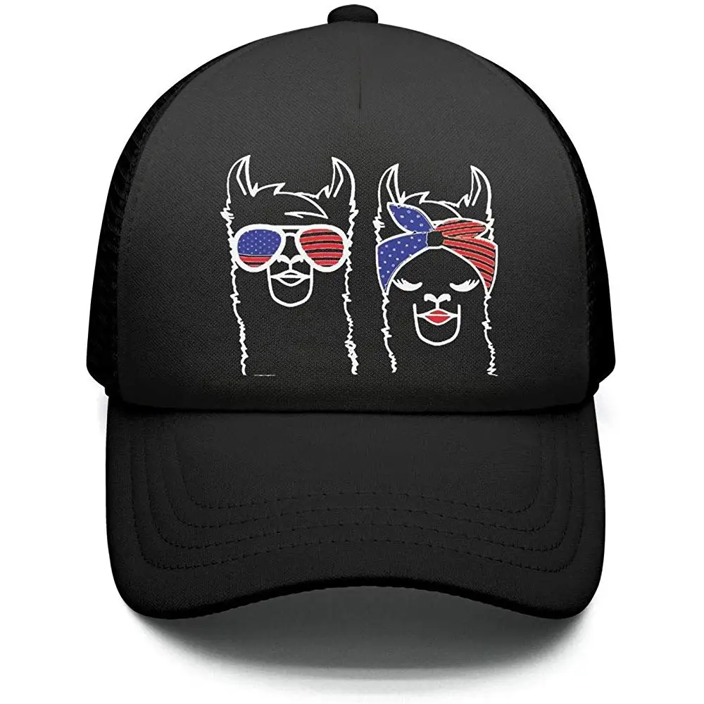 США лама пара подростковые футбольные кепки Регулируемая винтажная шляпа для мальчиков или девочек