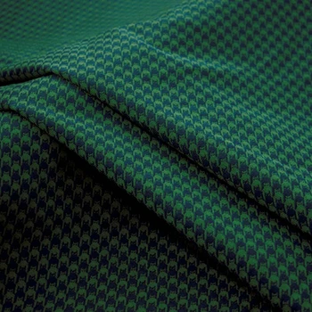 

Purplish blue green small swallow gird brocade jacquard fabric for coat shirt suit african tissu bazin riche getzner tissus tela